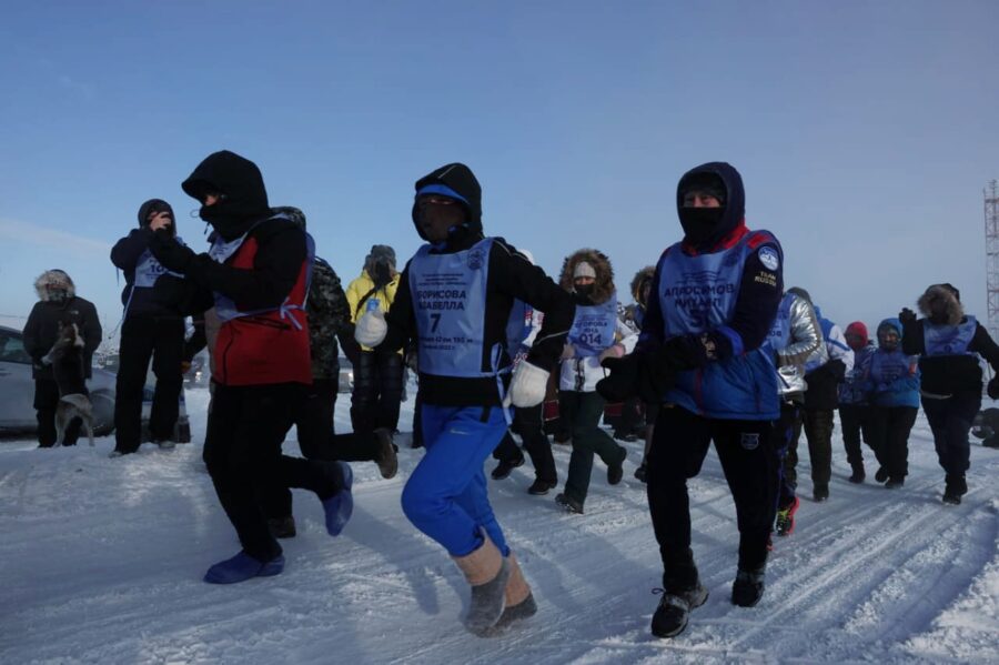Стартовал экстремальный марафон «Полюс холода-Оймякон». Фото Семена Сивцева