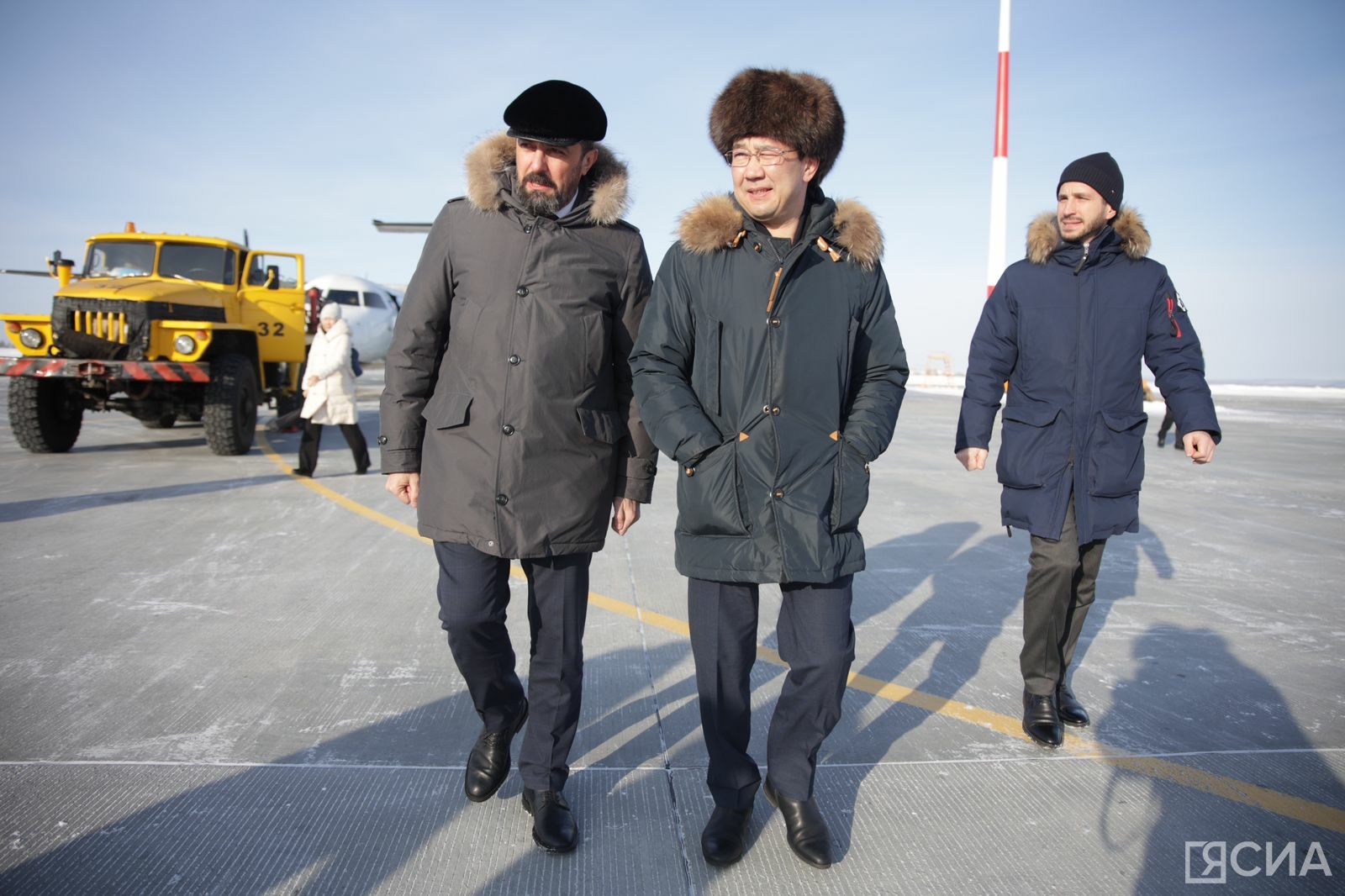 Глава Якутии прибыл с рабочим визитом в Нерюнгринский район