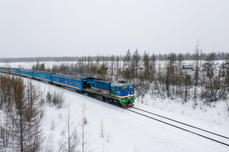 «Железные дороги Якутии» перевезли в январе более 32 тыс. пассажиров