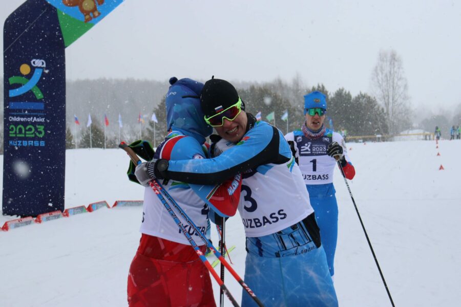Фоторепортаж. Победная гонка якутских лыжников на играх «Дети Азии»