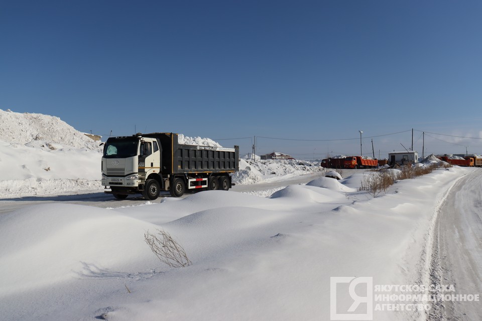 В Якутске прекратят прием снега на временном полигоне на Окружном шоссе