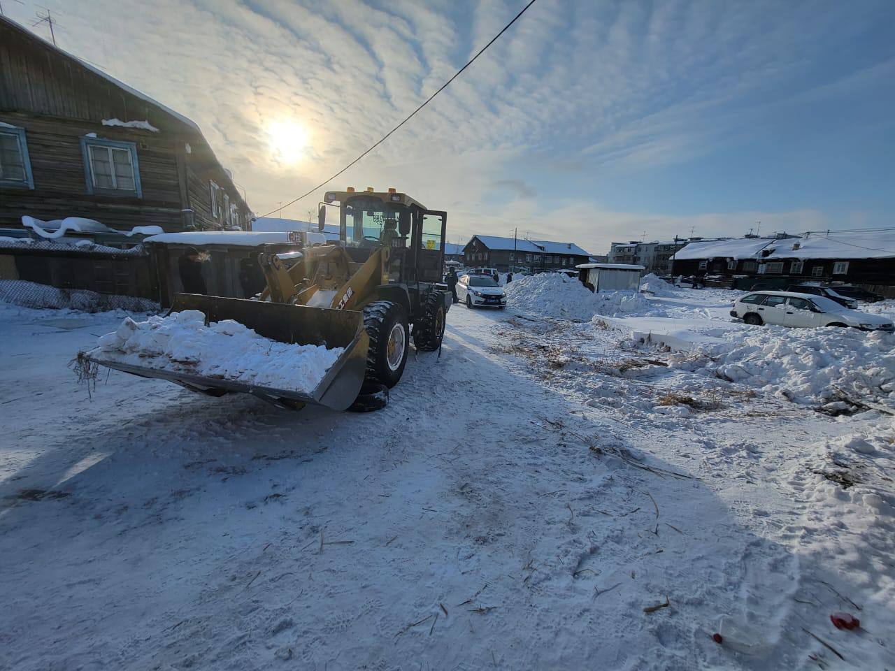 В Якутске женщина погибла под колесами снегоуборочной техники
