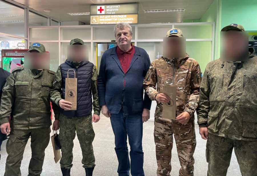 Александр Подголов встретил военнослужащих, прибывших из зоны СВО