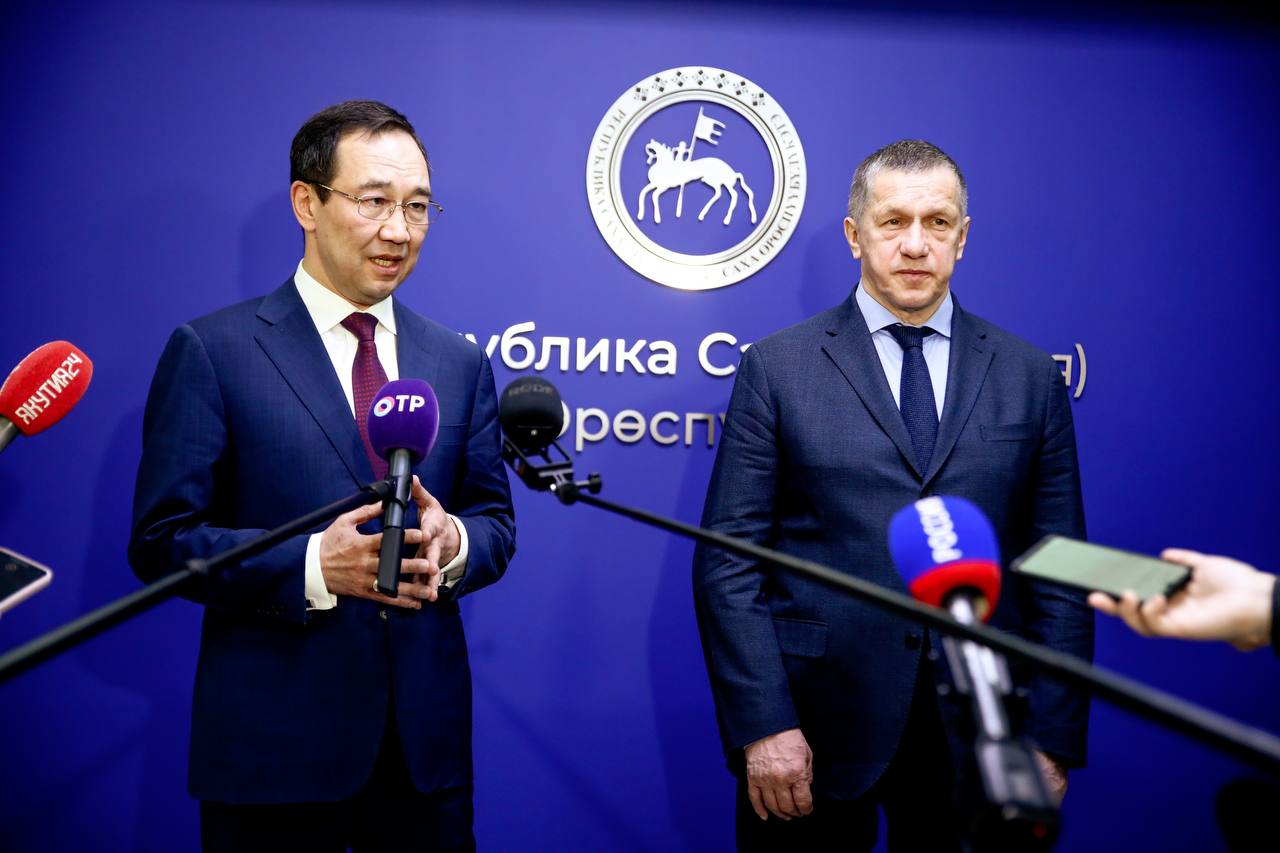 Глава Якутии отметил вклад Юрия Трутнева в развитие республики и всего Дальнего Востока