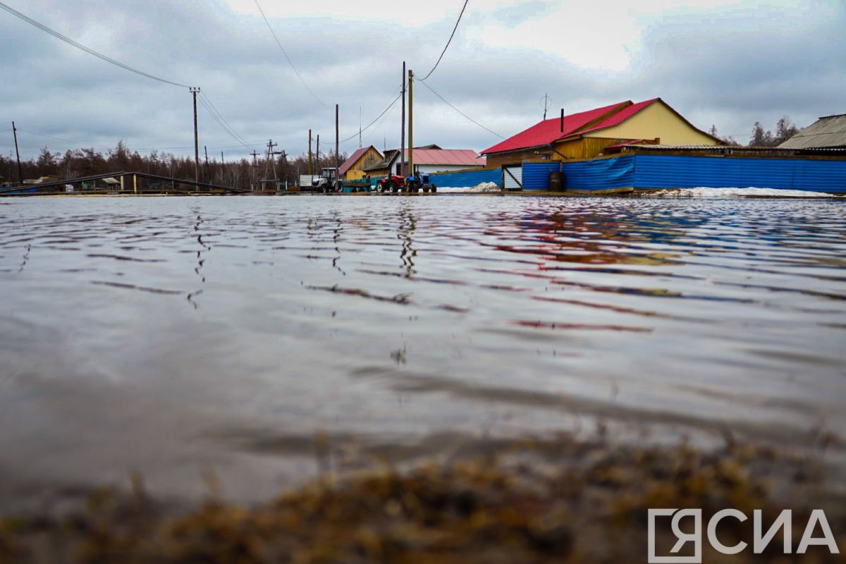 В Намском районе от воды освободилось 11 населенных пунктов