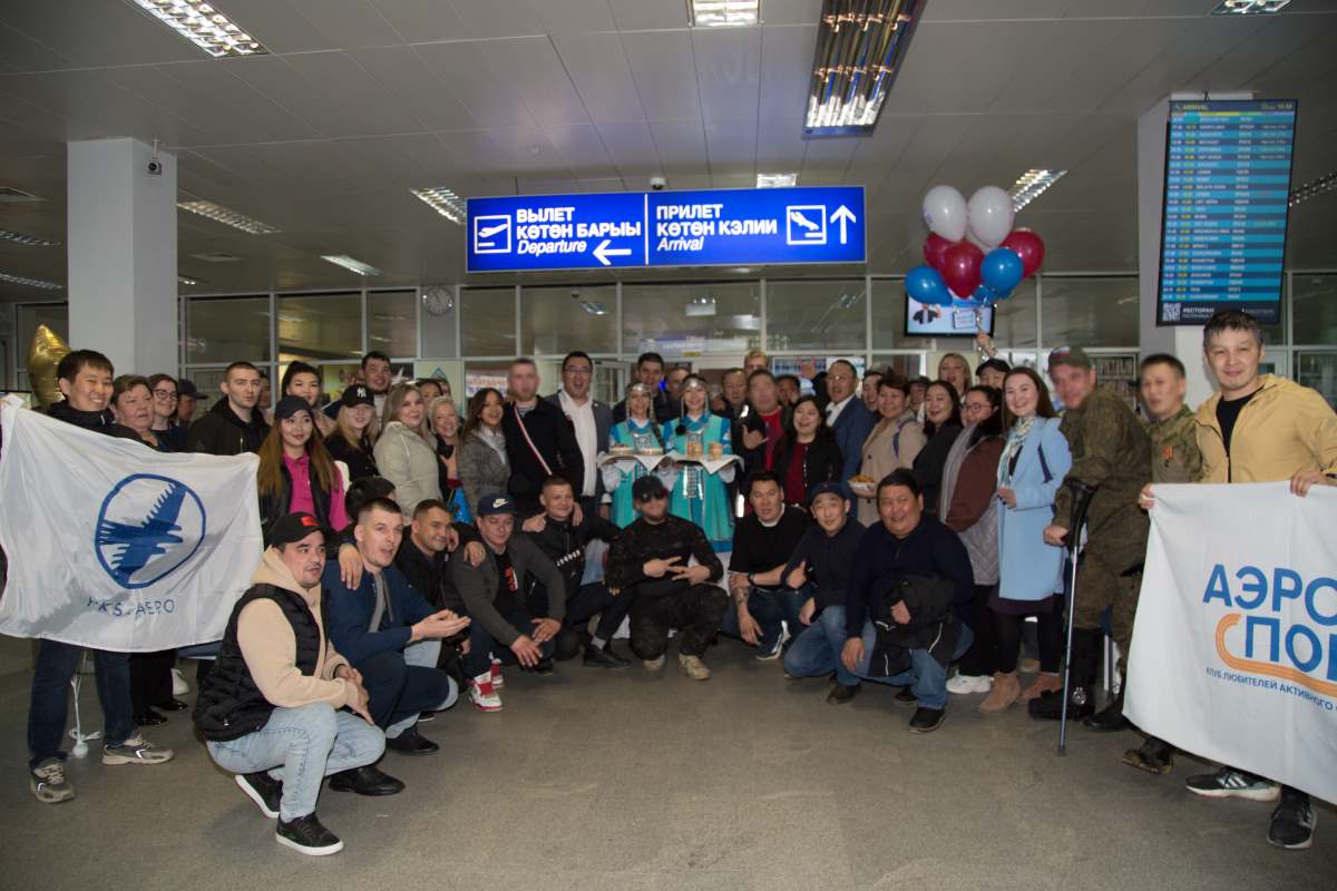 В отпуск из зоны СВО вернулись мобилизованные работники аэропорта «Якутск»