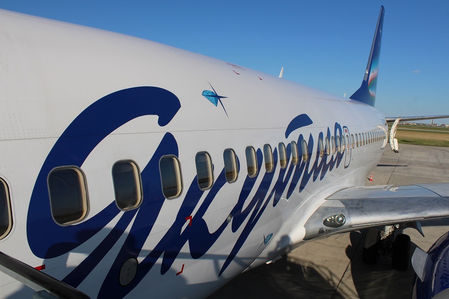 Авиакомпания «Якутия» выполнила первый рейс по новому маршруту Якутск — Мирный — Якутск