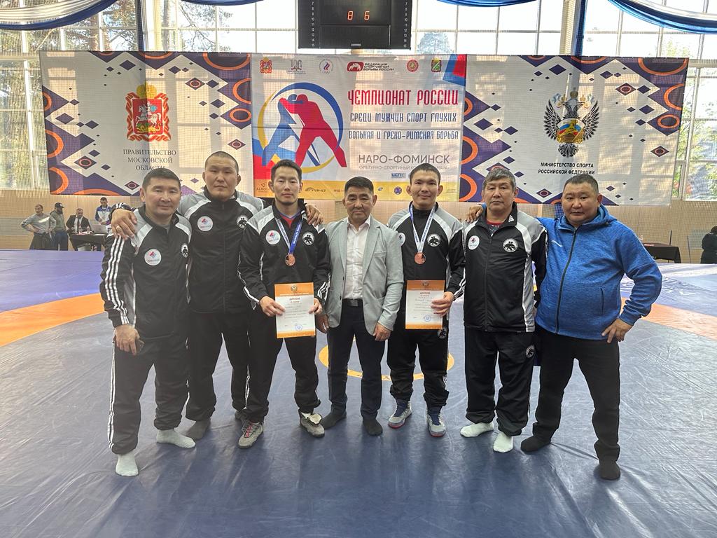 Два борца из Якутии стали призёрами чемпионата России в Наро-Фоминске