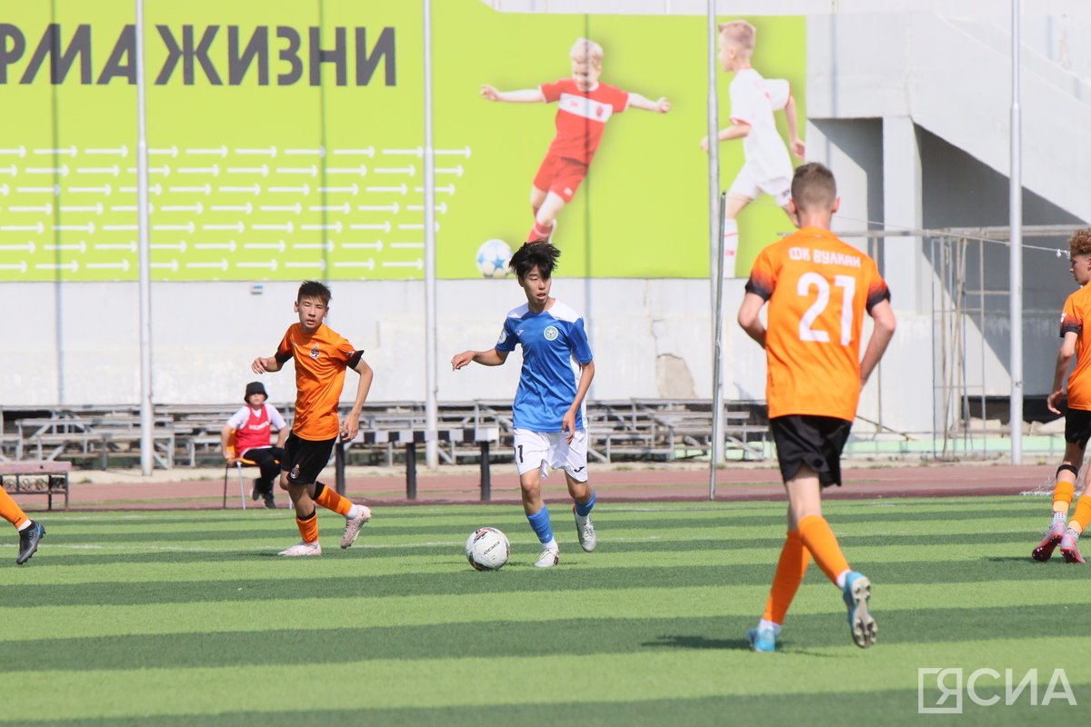 Якутская команда одержала разгромную победу в Юношеской футбольной лиге