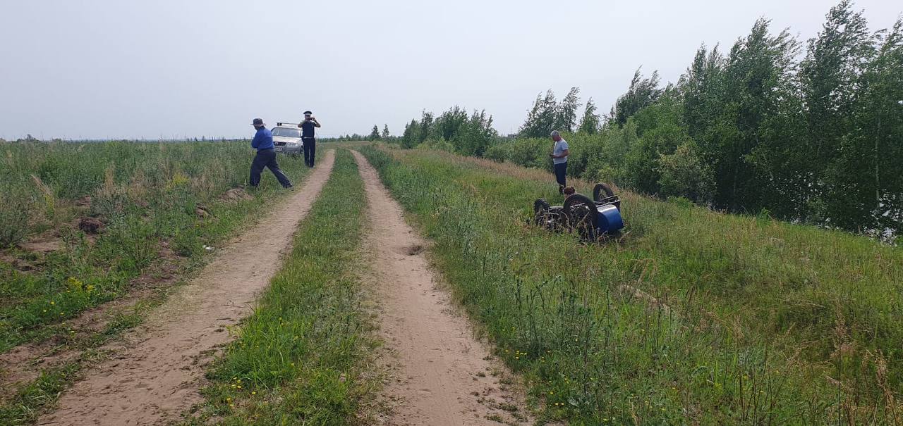 В Якутске пенсионер погиб, перевернувшись на мотоцикле