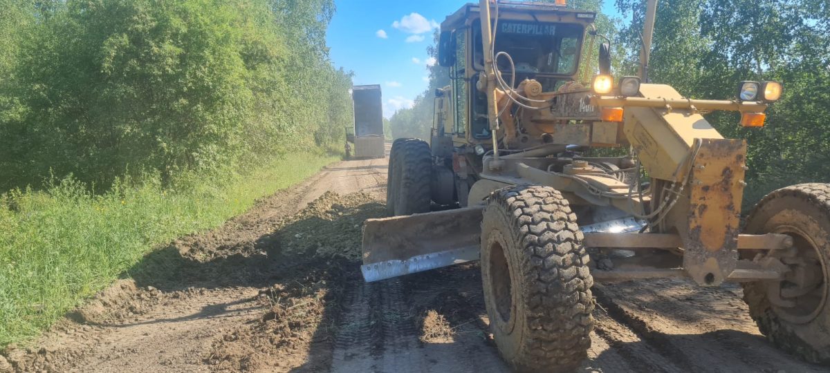Восстановительные работы ведутся на автодороге «Амга» в Якутии