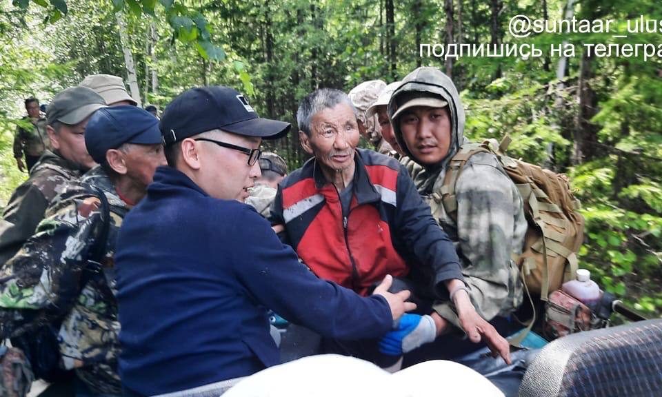 64-летнего Владимира Григорьева нашли в лесном массиве в местности Барах Эльгян