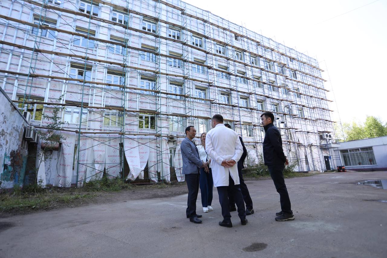 До конца сентября закончится первый этап реконструкции хирургического блока Нерюнгринской ЦРБ