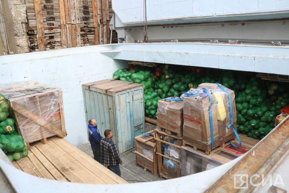 В арктические районы Якутии доставят 510 тонн овощей и яблок