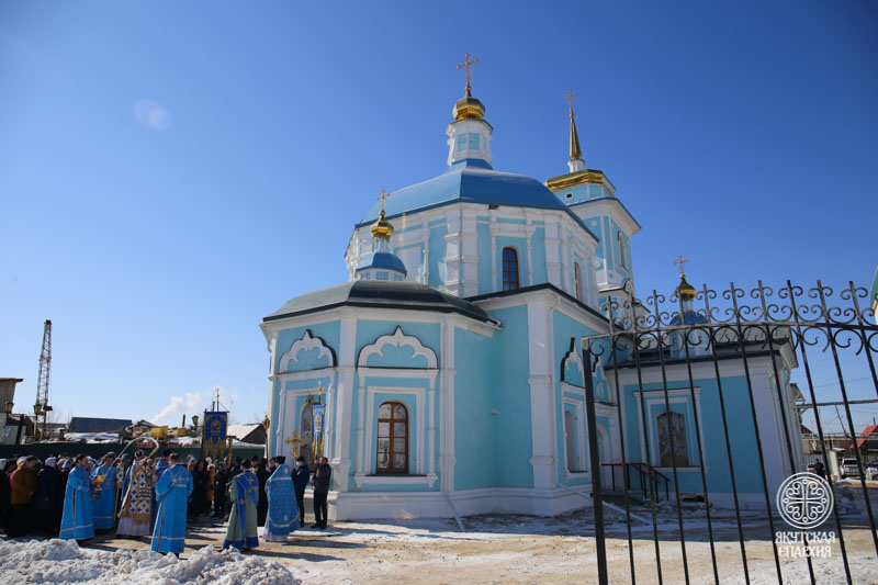 В Якутске освятят храм Рождества Богородицы