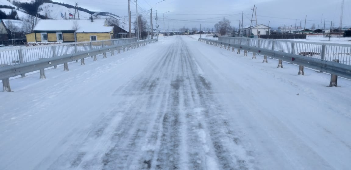 В Олекминском районе завершили ремонт участка автодороги «Умнас»