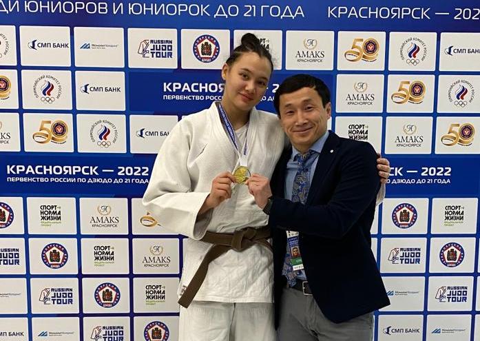 Дзюдоистка из Якутии Полина Иудина завоевала медаль юниорского первенства России