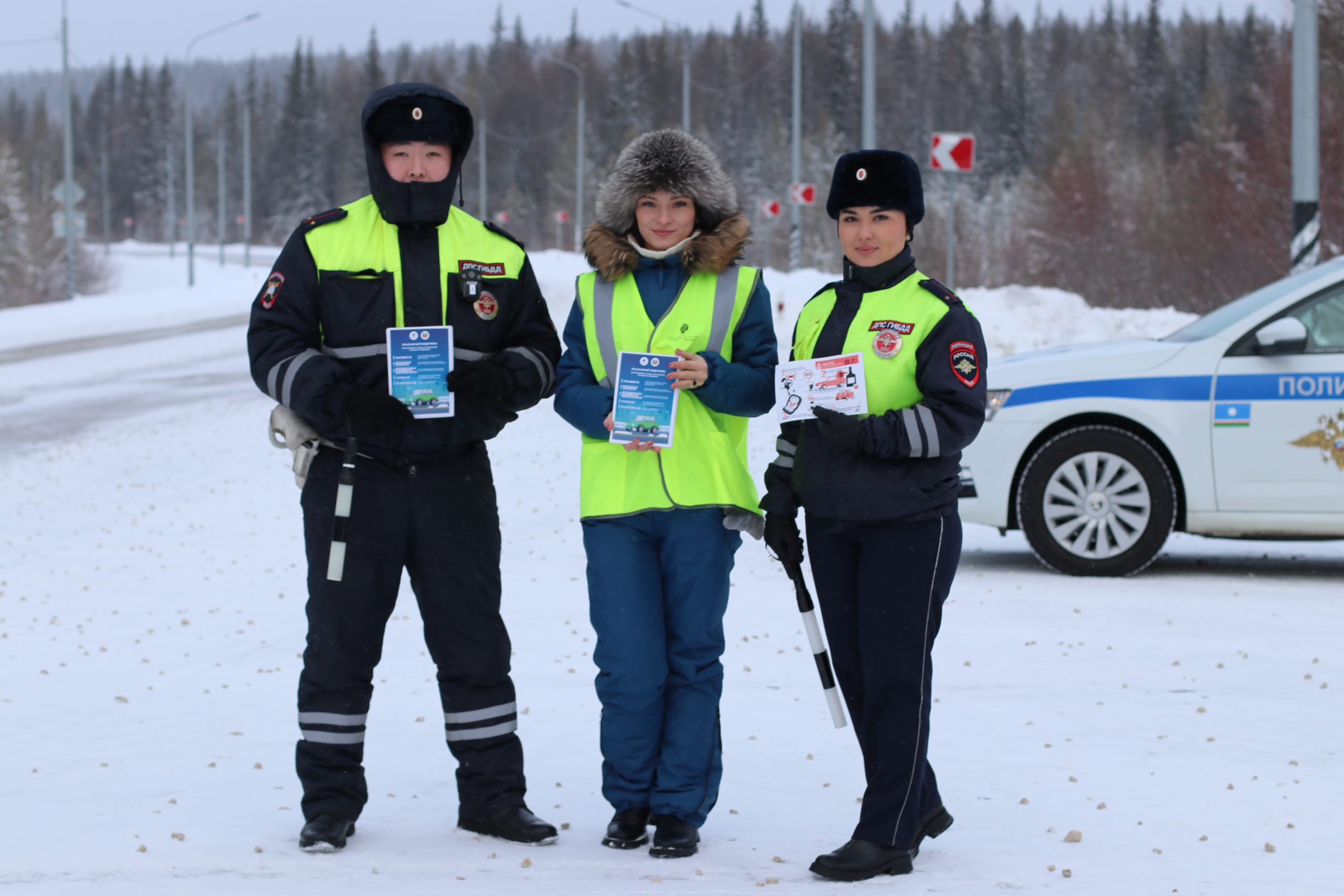 На федеральной дороге Невер — Якутск провели акцию по профилактике ДТП