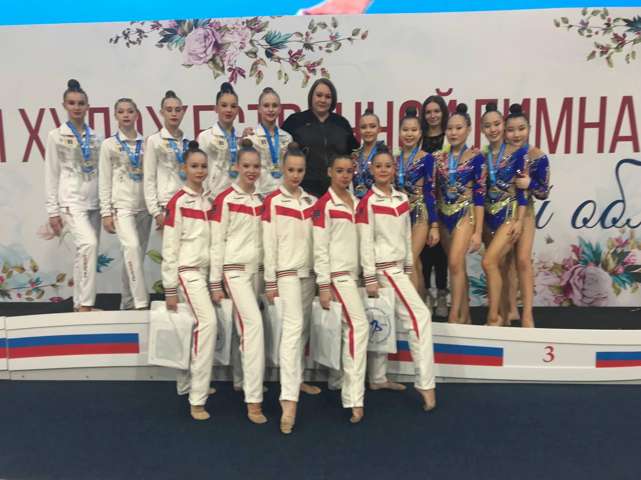 Гимнастки из Якутии завоевали бронзу на всероссийских соревнованиях в Ульяновске