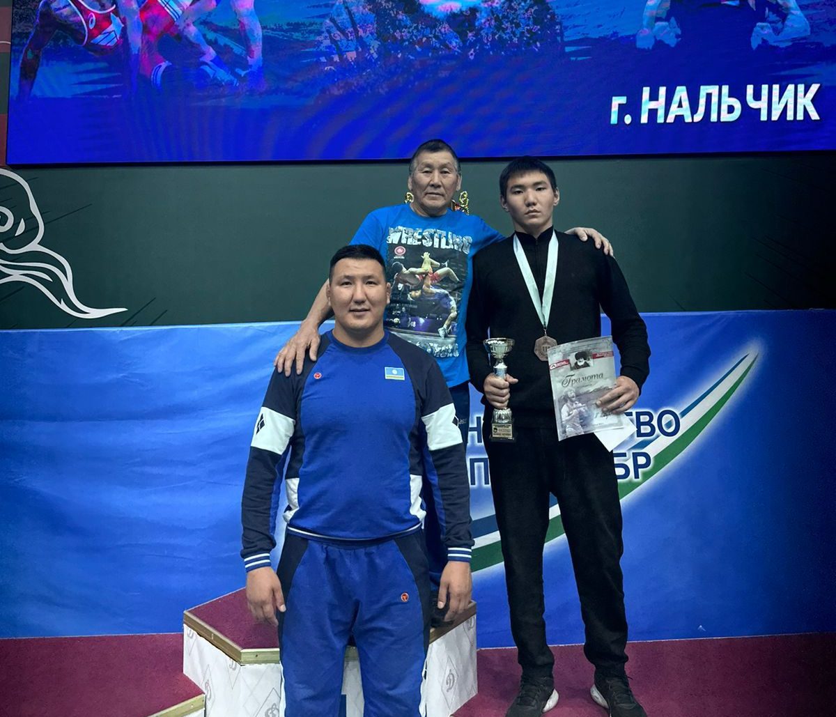 Юный борец из Якутии Айхаан Кривошапкин стал призёром всероссийского турнира в Нальчике