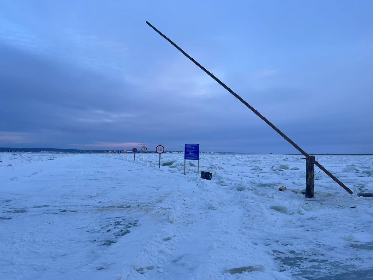 В Олекминском районе открыли ледовую переправу Умнас — Мача