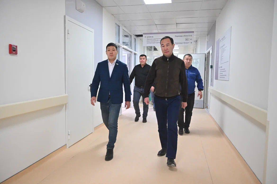 В Якутии завершают строительство онкодиспансера