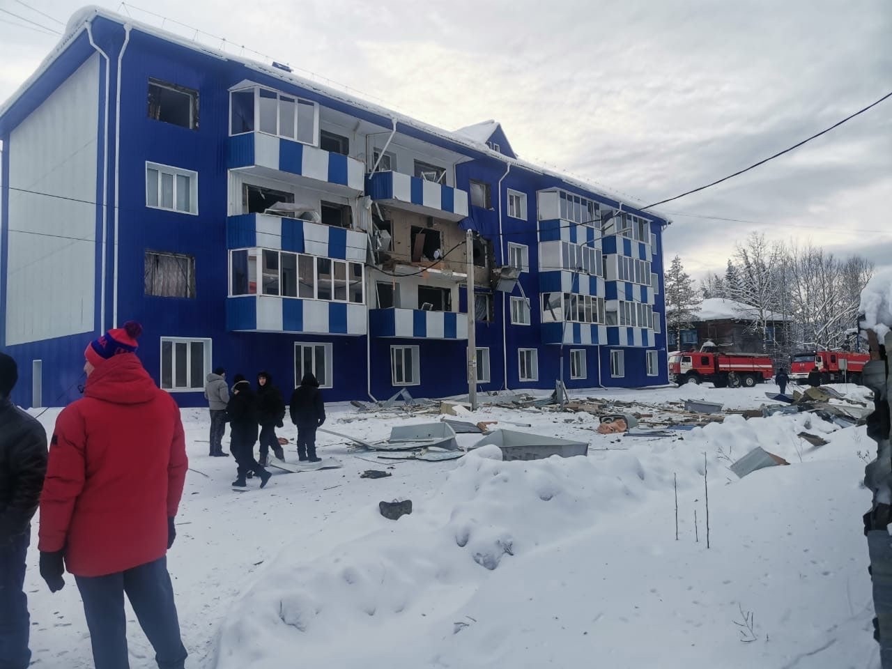 В Томмоте в многоквартирном доме произошел взрыв газа | 24.01.2024 | Якутск  - БезФормата