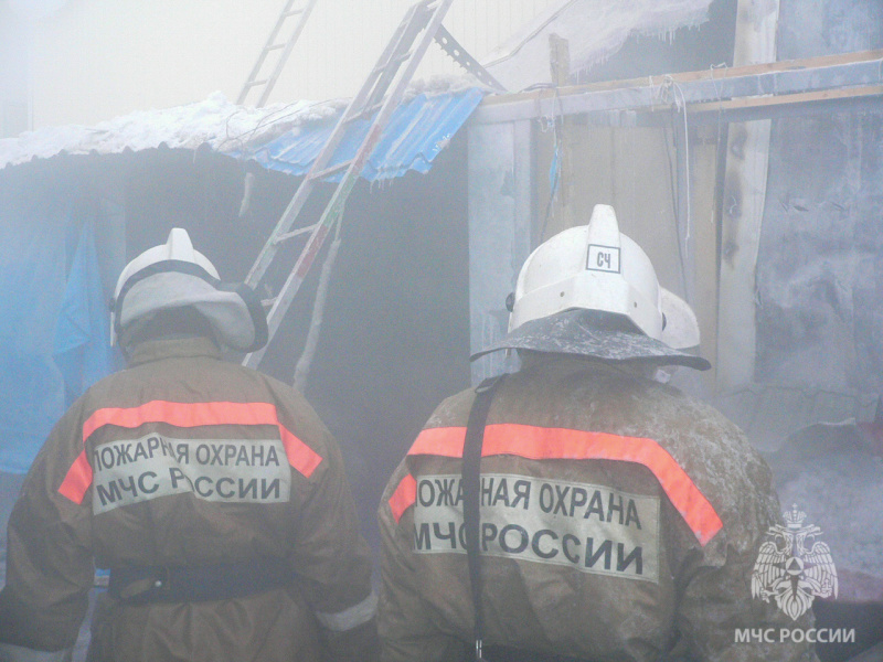В Ытык-Кюеле в пристрое к инфекционной больнице произошел пожар