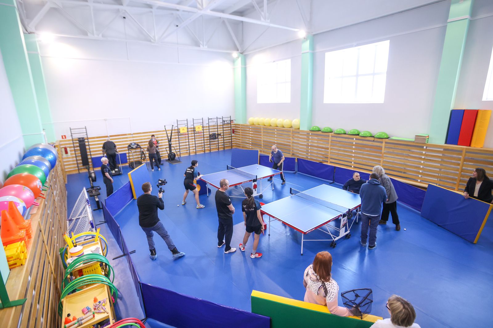 Более 50 человек посещают новый зал по адаптивным видам спорта в Ленске
