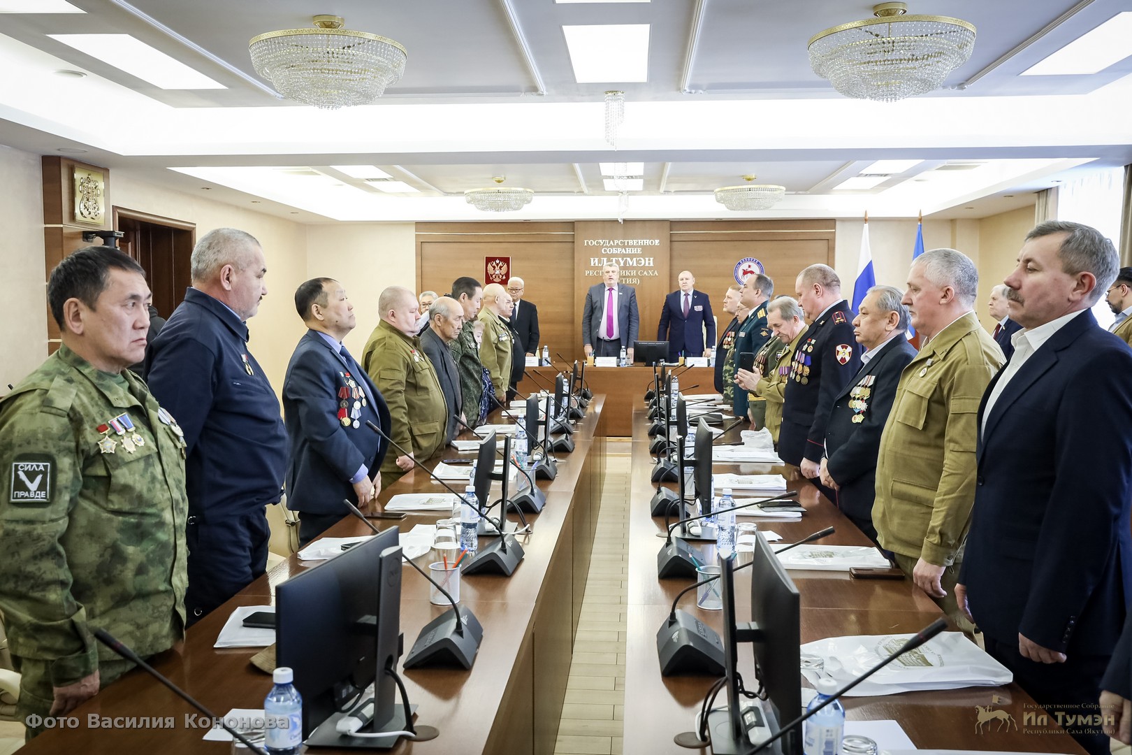 В парламенте Якутии состоялась встреча с ветеранами боевых действий Афганской войны