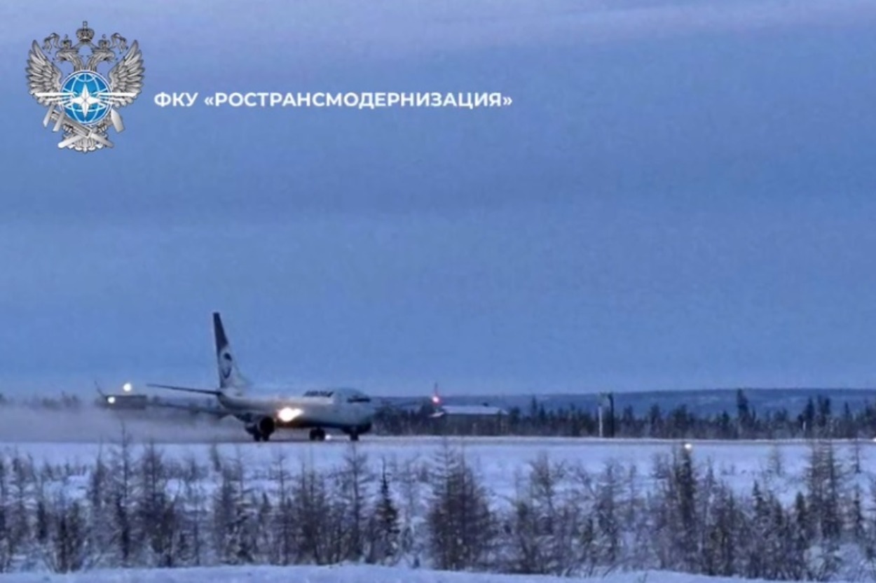 Аэропорт «Полярный» в Якутии принял первый рейс на обновленную взлетно-посадочную полосу