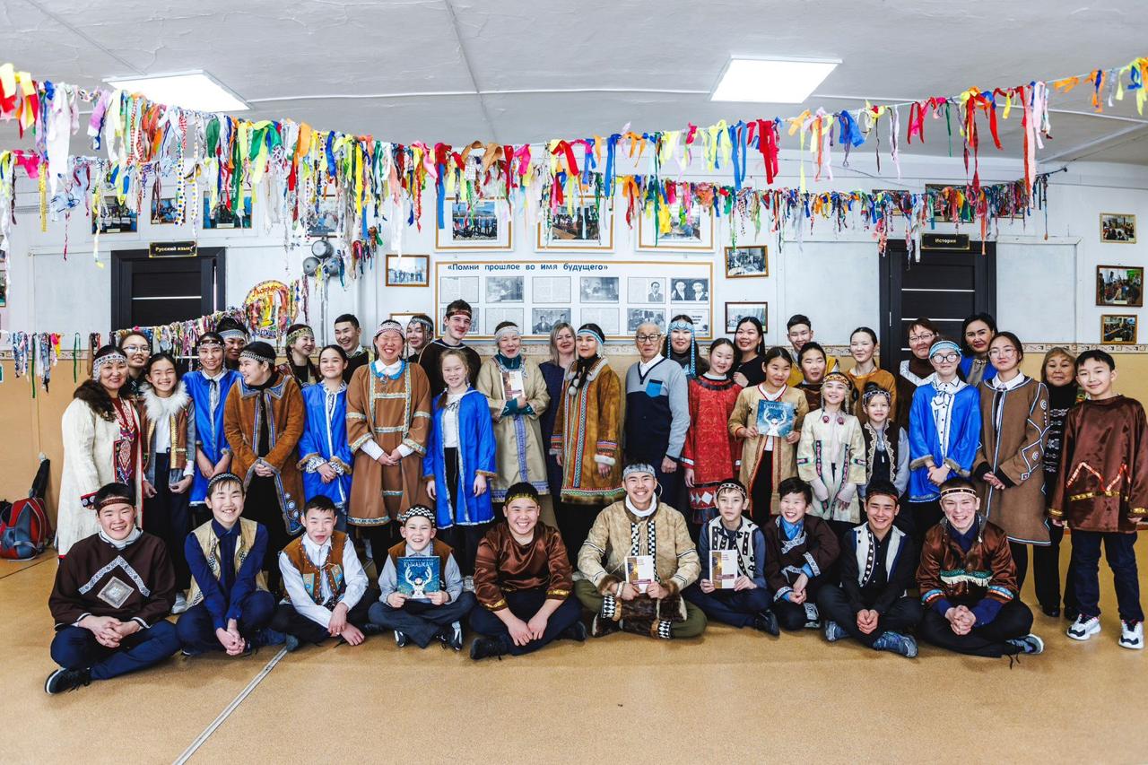 Творческое объединение «Кындыкан» побывало с экспедицией в эвенском поселке Арка Хабаровского края