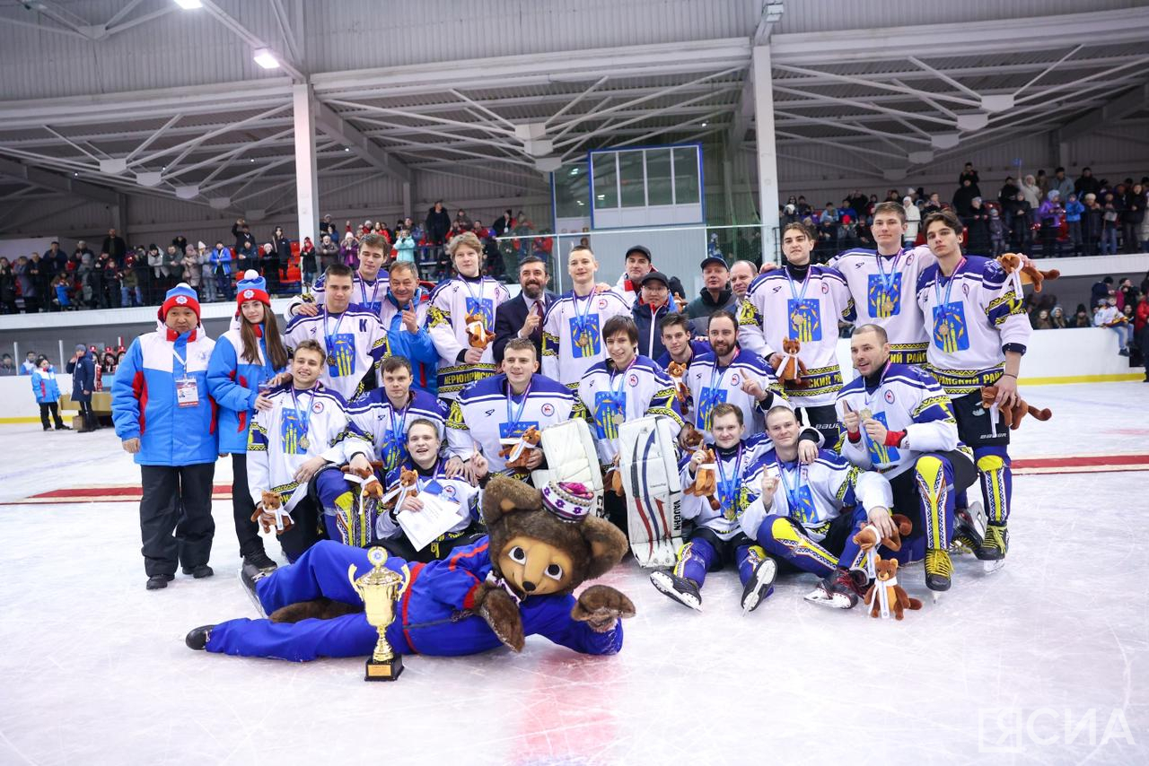 Победителем хоккейного турнира на V зимней спартакиаде стала сборная Нерюнгринского района