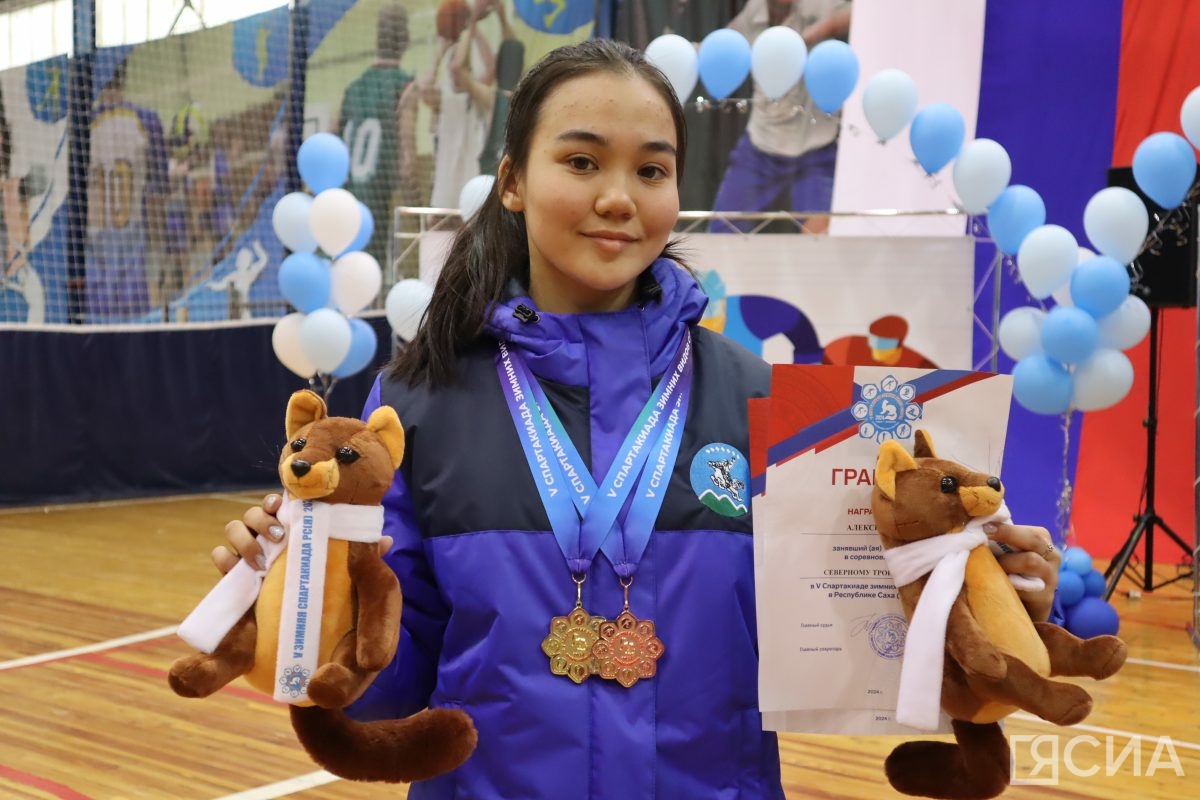 Амелия Алексеева стала двукратным призером по северному троеборью на зимней спартакиаде Якутии