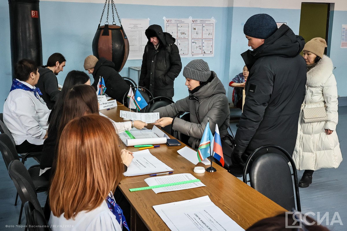 В 21 районе Якутии более 90% избирателей проголосовали за Владимира Путина