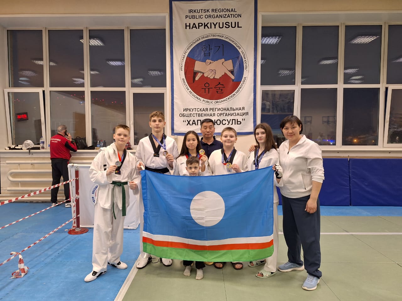 Команда Якутии завоевала восемь медалей в Первенстве Сибири и Дальнего Востока по хапкидо