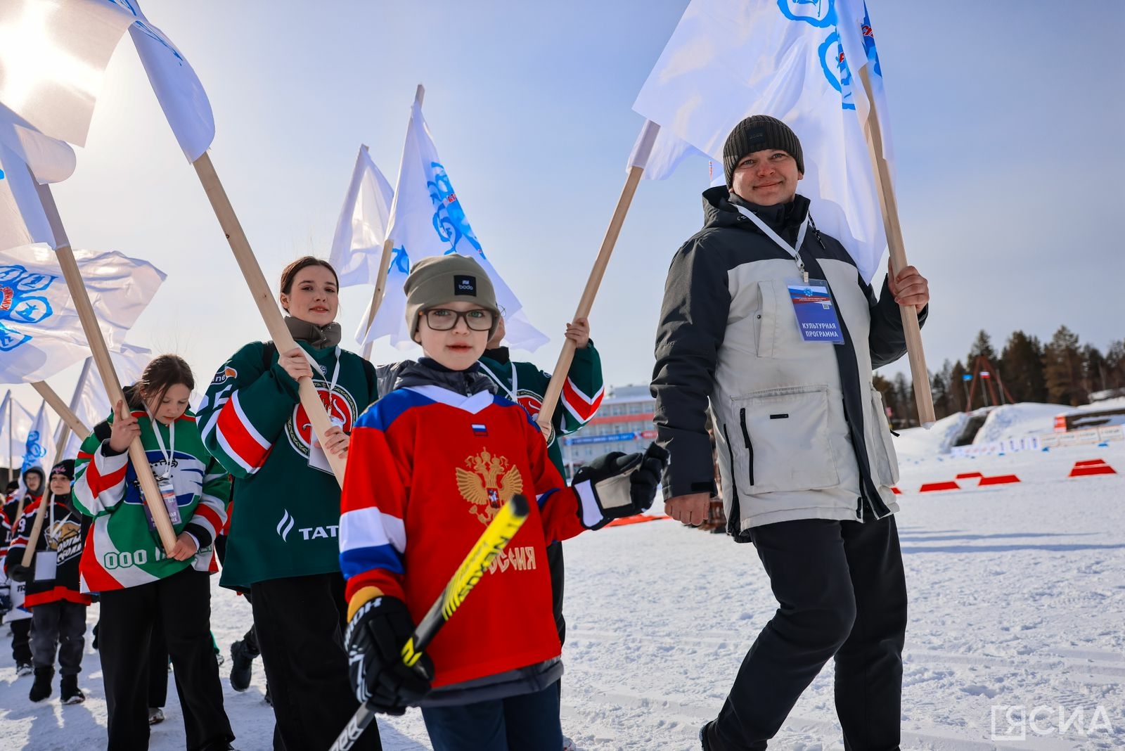 В Алдане состоялась церемония открытия спартакиады зимних видов спорта