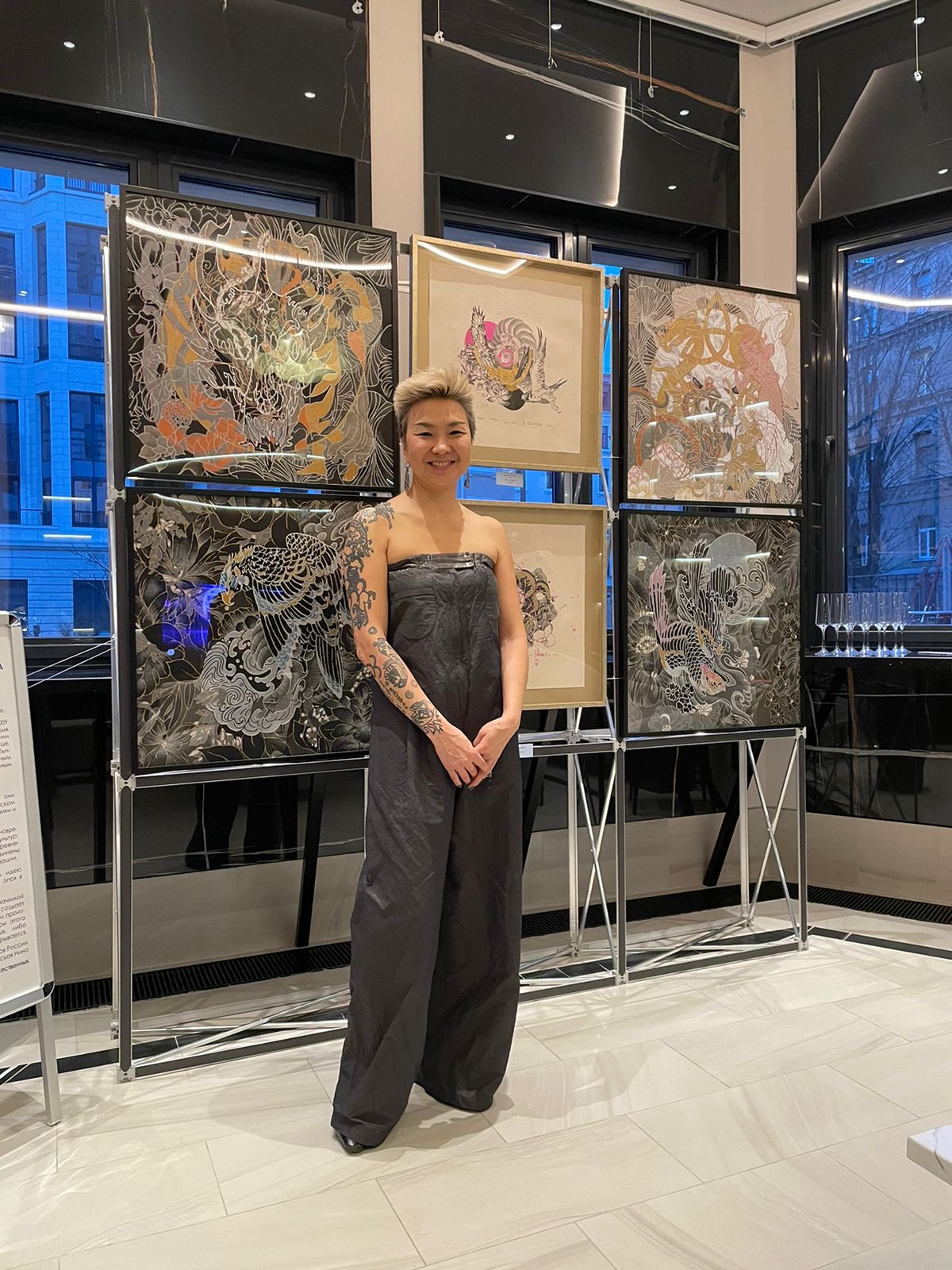В Санкт-Петербурге открылась выставка художницы из Якутии Анны Осиповой