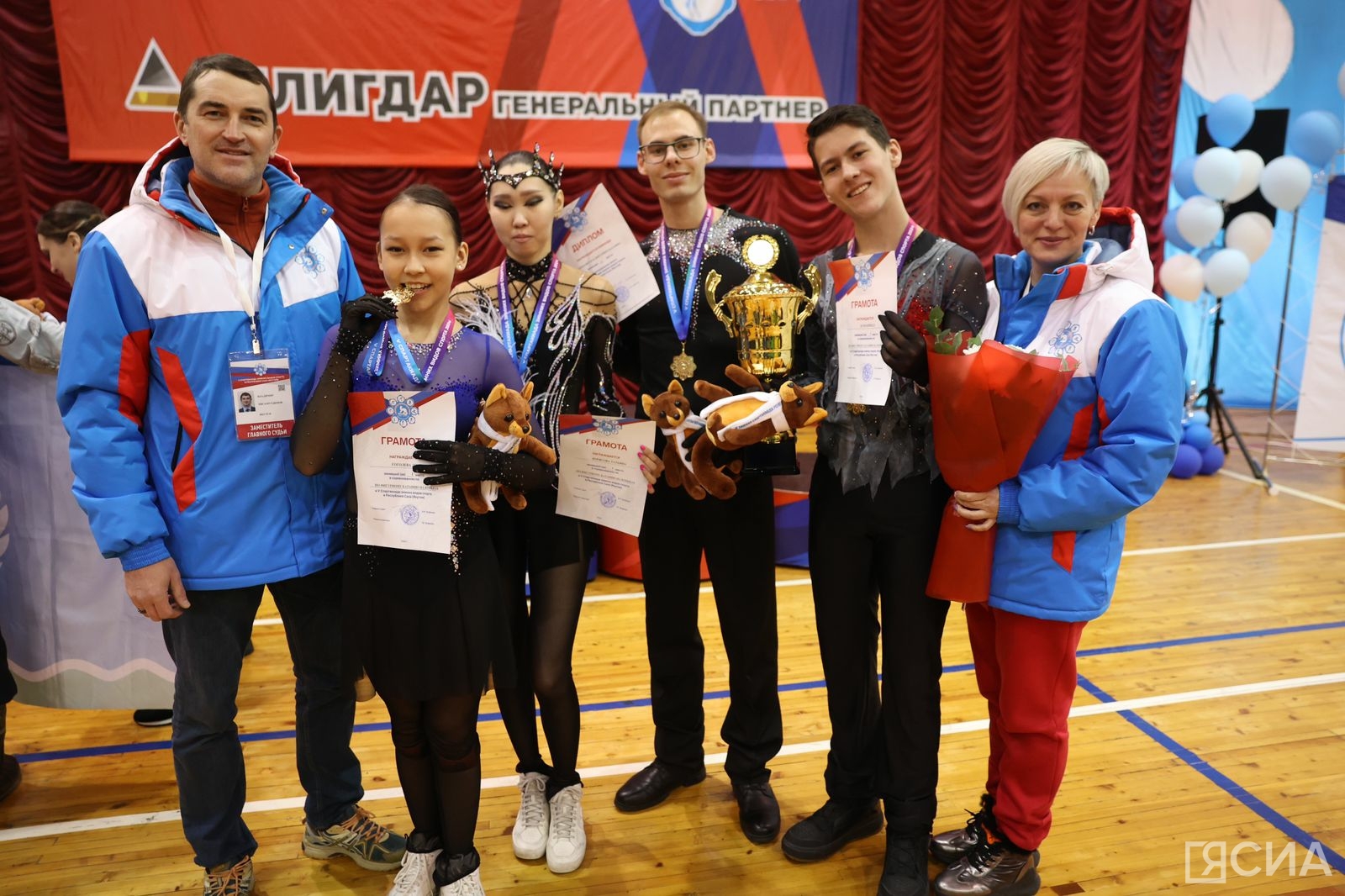 Фигуристы Якутска завоевали четыре золотые медали и кубок V зимней спартакиады