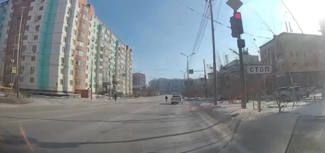 В Якутске водителя оштрафовали за видео нарушения в соцсетях