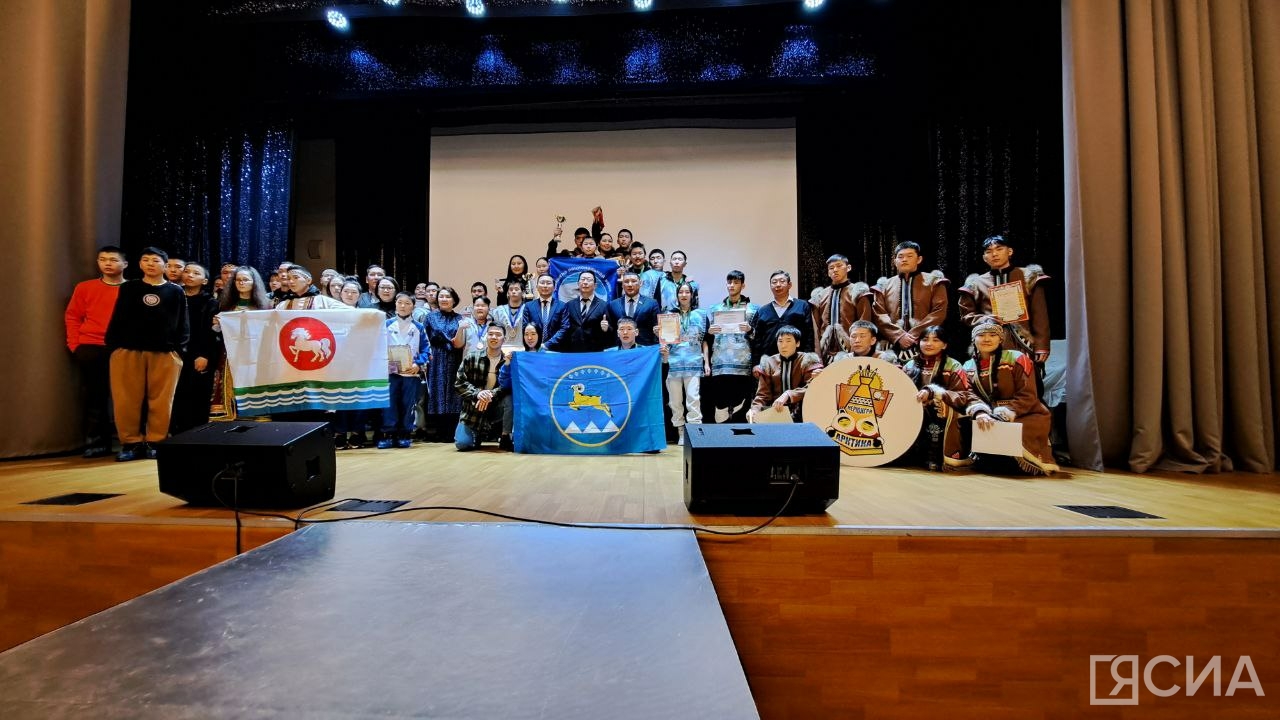 Команда Оленёкского района стала победителем VI игр народов Севера «Игры детей Арктики»