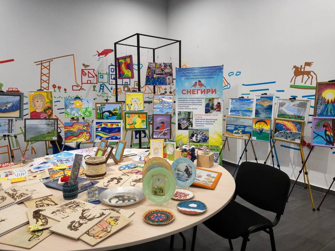 В Якутске прошла выставка-ярмарка изделий людей с ограниченными возможностями здоровья