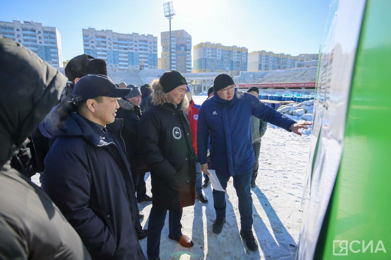 Глава Якутии проверил ход подготовки спортивных объектов к VIII Играм «Дети Азии»