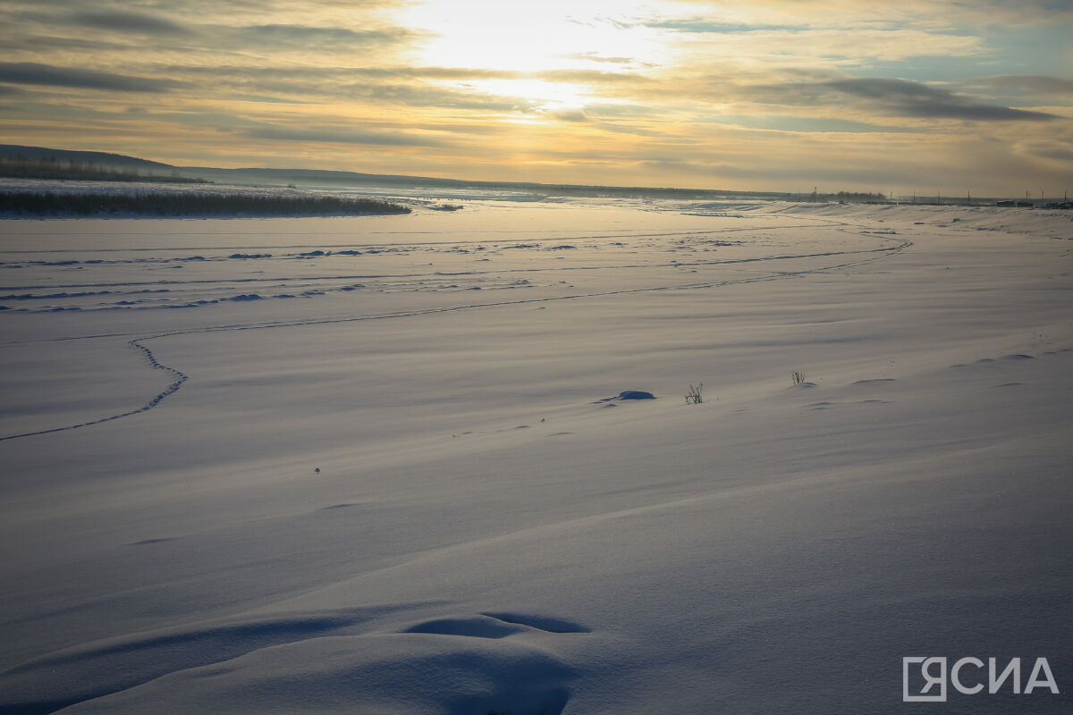 Толщина льда на реках Якутии в основном ниже средних многолетних значений на 5–65 см