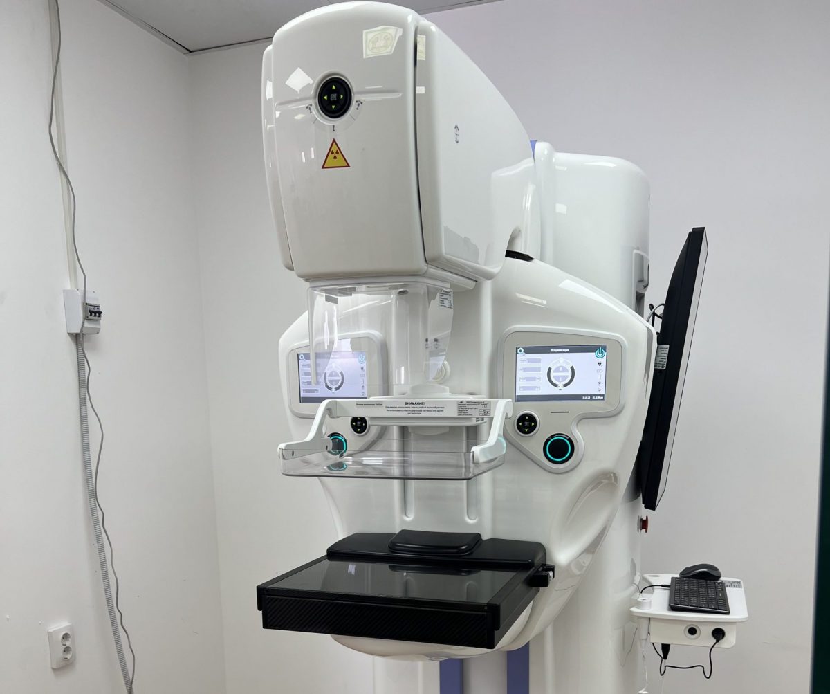 В Горную ЦРБ поставили рентгеновский маммограф