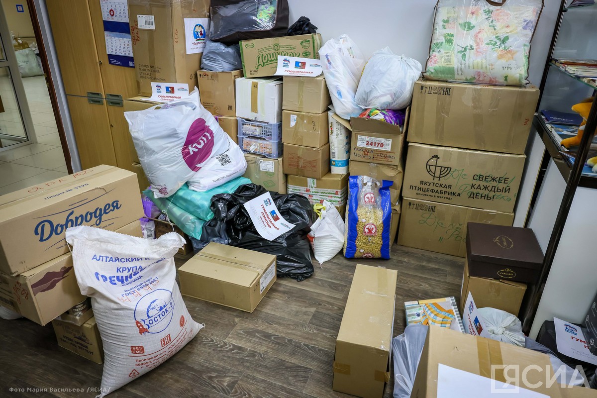 Пострадавшим от паводка оренбуржцам якутяне собрали 700 кг гуманитарной помощи