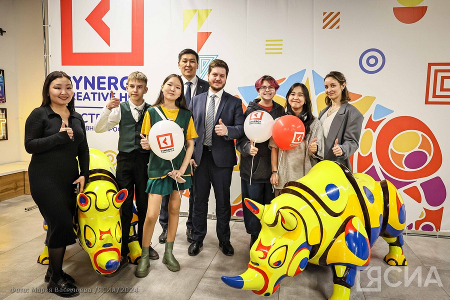В Якутске открыли мастерскую креативных профессий Synergy Creative Hub для школьников