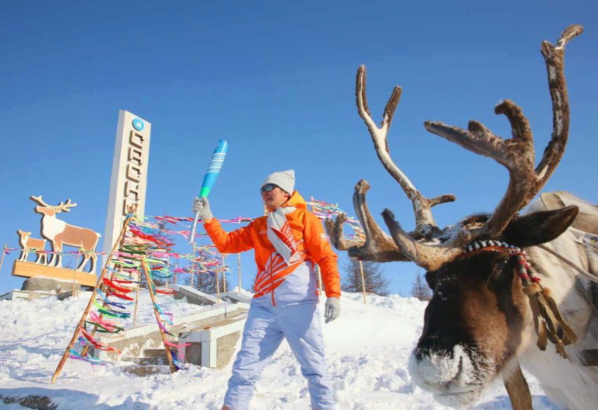 Огонь VIII игр «Дети Азии» прибыл в Анабарский район Якутии