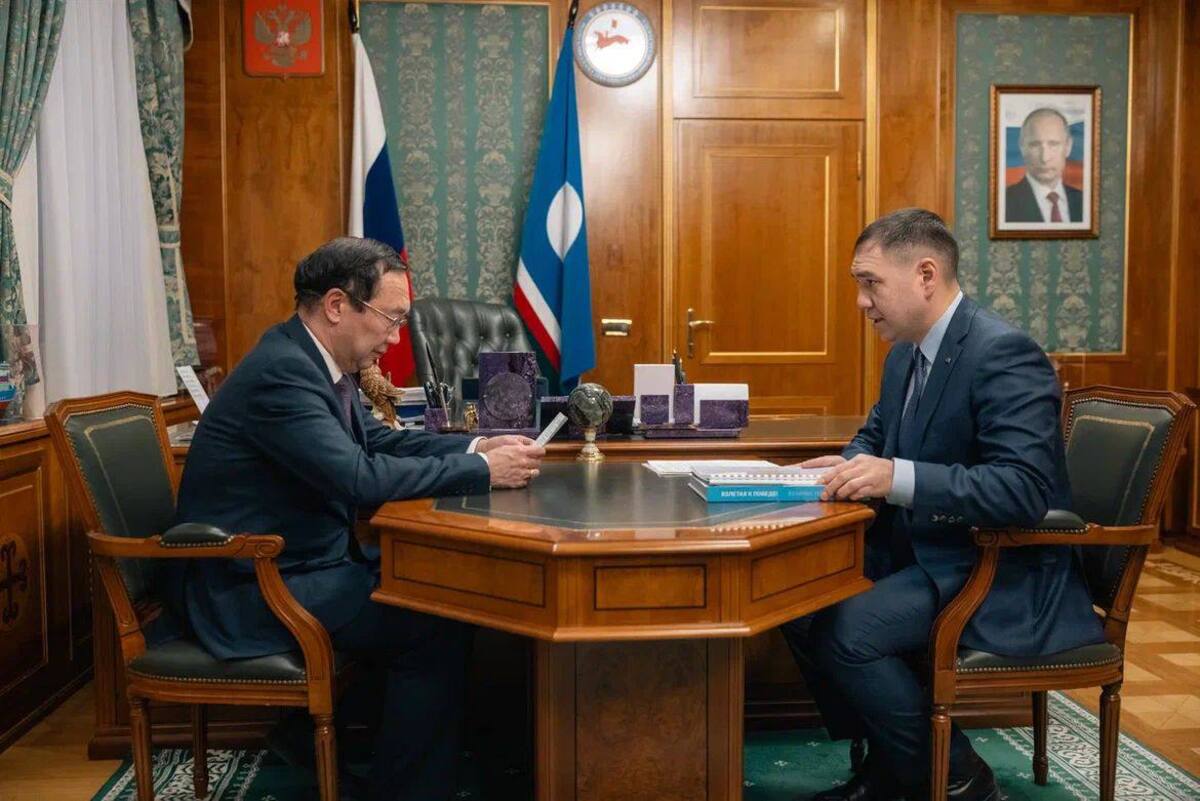 Глава Якутии провел рабочую встречу с президентом международного комитета «Дети Азии»