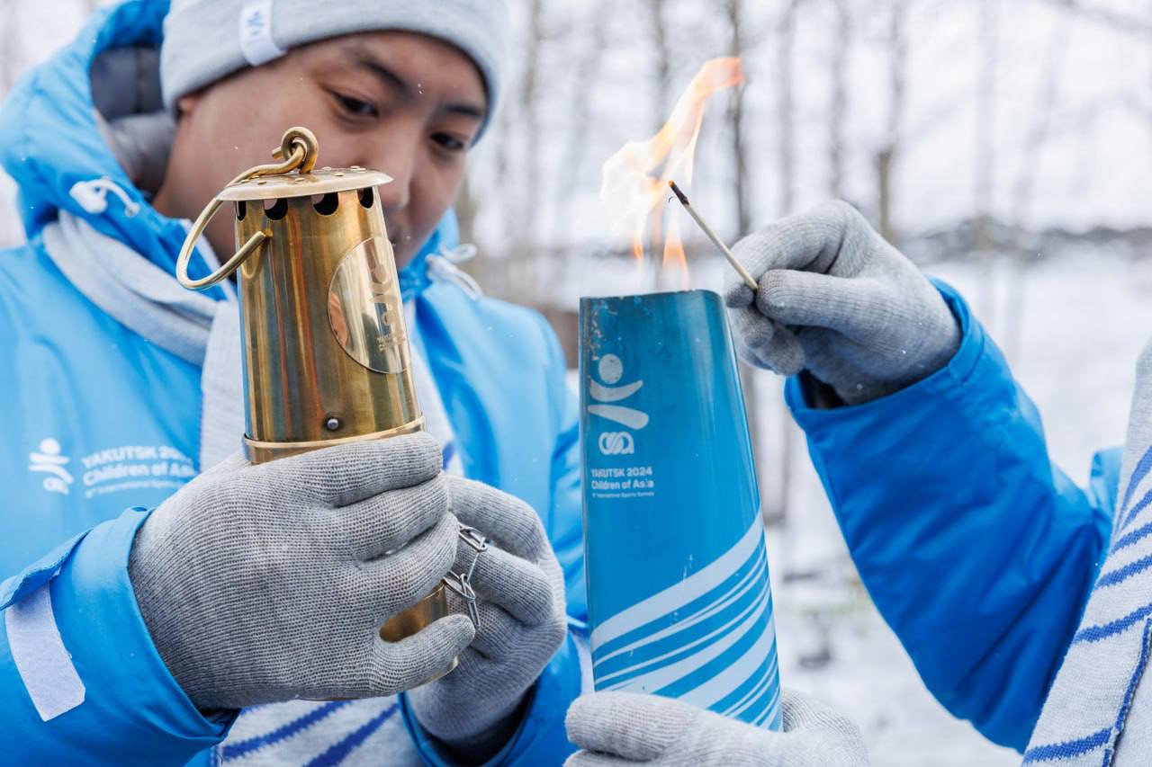 Эстафета огня VIII Игр «Дети Азии» преодолела более 22 тысяч километров по Якутии